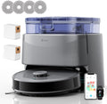 Lefant Staubsauger, 3,2 l, Schwarz, M3 Ultra Roboter mit Kartierung, 23000Pa, Laser dToF 360°, All-in-One-Station