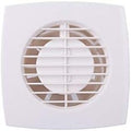 DDW COLOR Deckenventilator, Weiß, Industrieller Lüftungsabzug, Luftzirkulator, Badezimmer, Garage, Abluftventilator