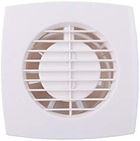 DDW COLOR Deckenventilator, Weiß, Industrieller Lüftungsabzug, Luftzirkulator, Badezimmer, Garage, Abluftventilator