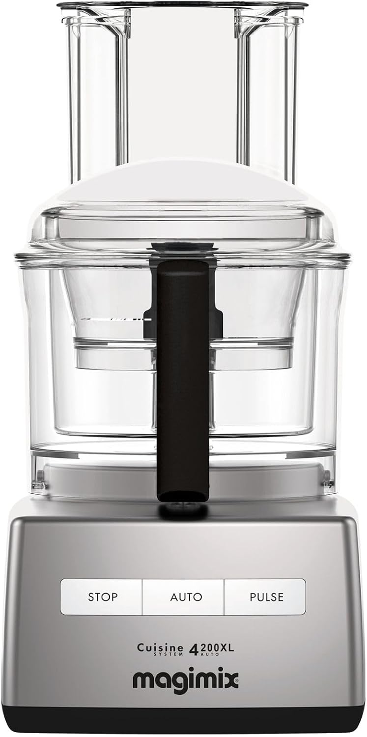 Magimix Universalküchenmaschinen, Schwarz, Küchenmaschine - CS 4200XL - Multifunktionsprocessor für 1, 6 Personen