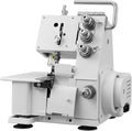 LIROPAU Overlock-Nähmaschinen, Schwarz, Elektrische Sacknähmaschine, Tragbare Nähmaschine1200 Stiche/Min, Overlocker Nähmaschine