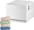 Spa Waschmaschine, 18 l, Silber, Handtuchwärmer, Schrank mit abnehmbarem Edelstahl-Gestell, 8 l/ Kapazität, gleichmäßige Erwärmung bei 70 bis 80 °C