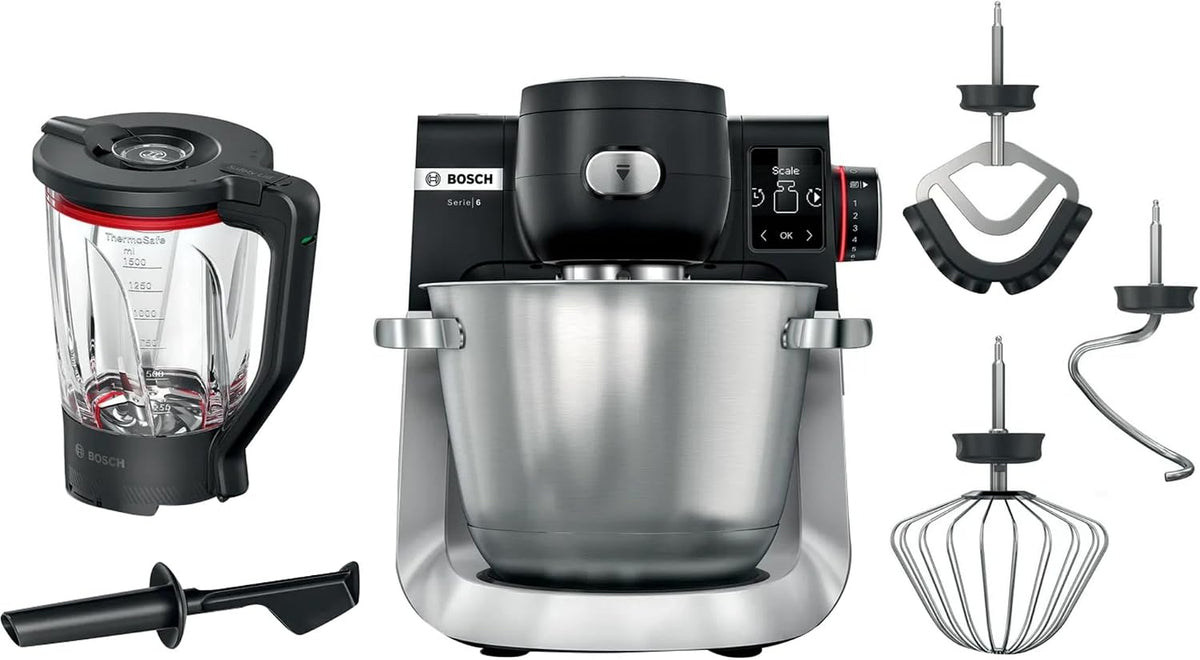 Bosch Universalküchenmaschinen, 1600 W, 5,5 l, Schwarz, MUMS6ZS17 Küchenmaschine, Marke:, EAN: 4242005424696