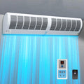 CUPLES Wandventilatoren, 60 cm, 90 cm, 100 cm, 120 cm, 150 cm, 130 ~ 200 W, Schwarz