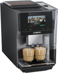 Siemens Kaffeevollautomat, Grau, EQ700 iAroma, Full-Touch-Display, Cold Brew und Slow Brew, Home Appliances App