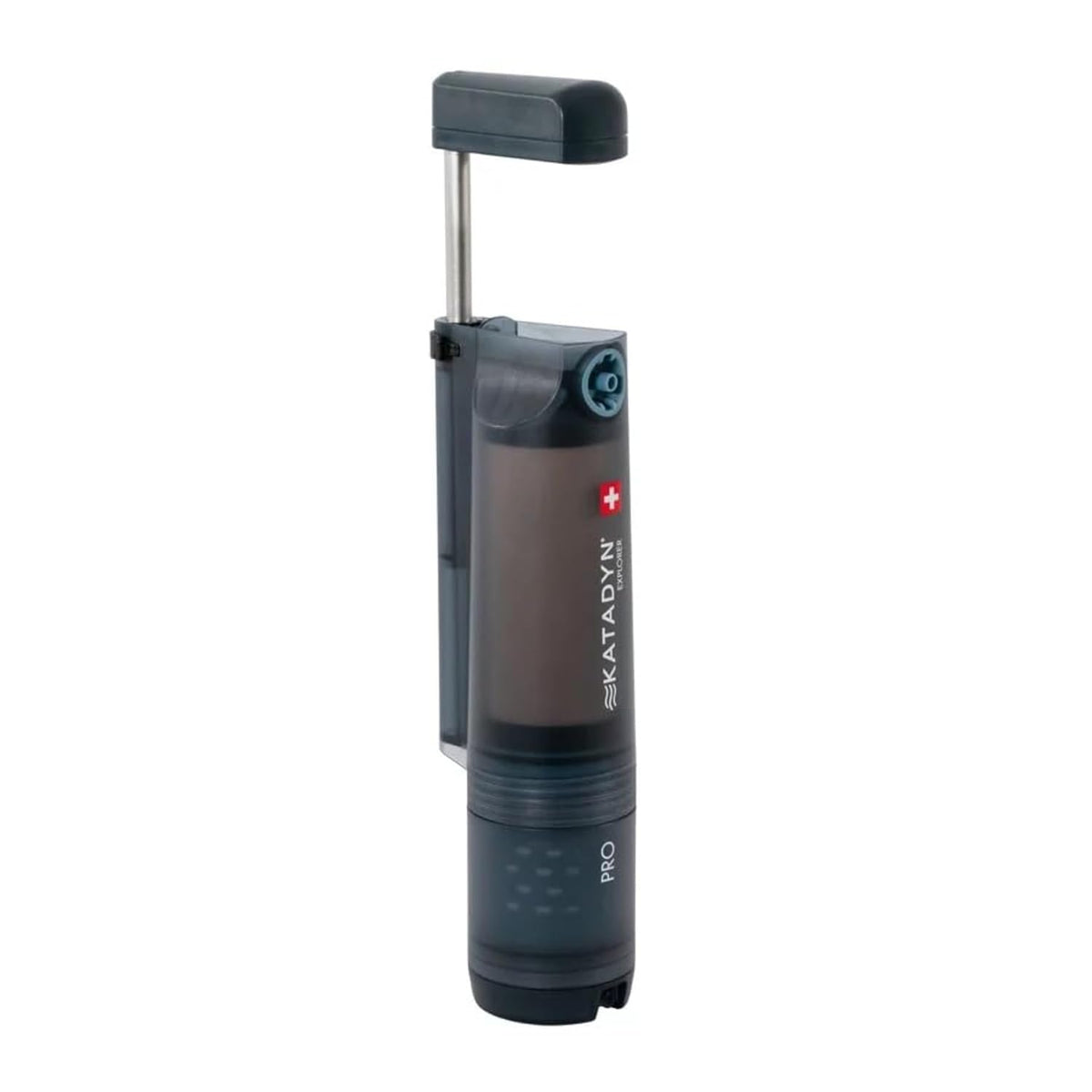 KATADYN Wasserfilter, 20.000 Liter, Schwarz, Explorer Pro Outdoor 3-Stufen Virusschutz Hohlfaser Filter, Keramik + Aktivkohle