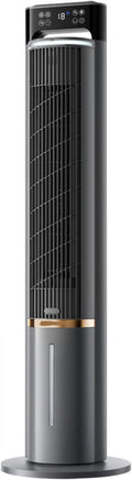 ERSINIAN Mobiles Klimagerät, Weiß, Verdunstungsluftkühler mit Ventilator, der kalte Luft ausstößt, 70° oszillierend