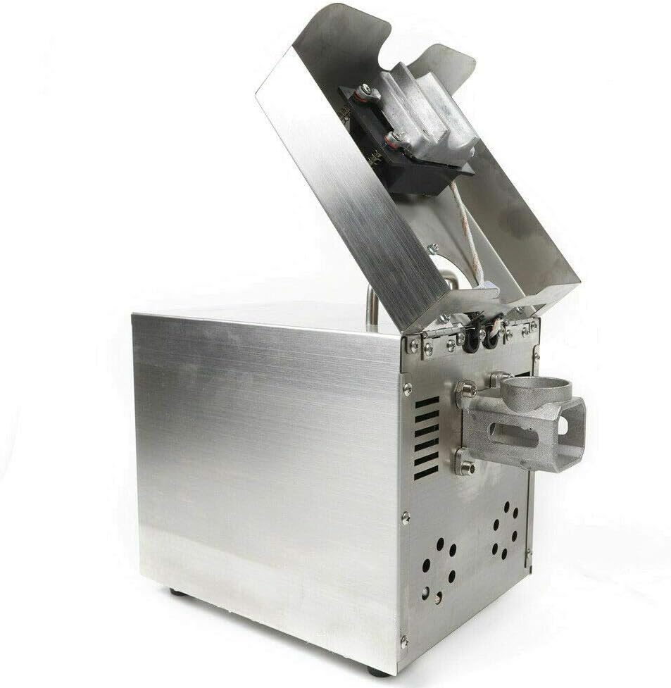 Gorgivous Zitruspressen, 610 W, 220 V, Edelstahl 304 in Lebensmittelqualität und deutscher Besteckstahl, Silber