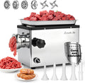 Anatole Fleischwölfe, 1100 W, Silber, Fleischwolf Elektrisch Edelstahl Integral Wurstmaschine