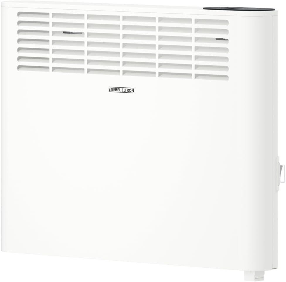 Stiebel Eltron Elektroheizkörper, 1,5 kW, 20 m, Weiß, Wandkonvektor CNS 1500 Plus LCD, für ca. ², TÜV geprüft, LC-Display