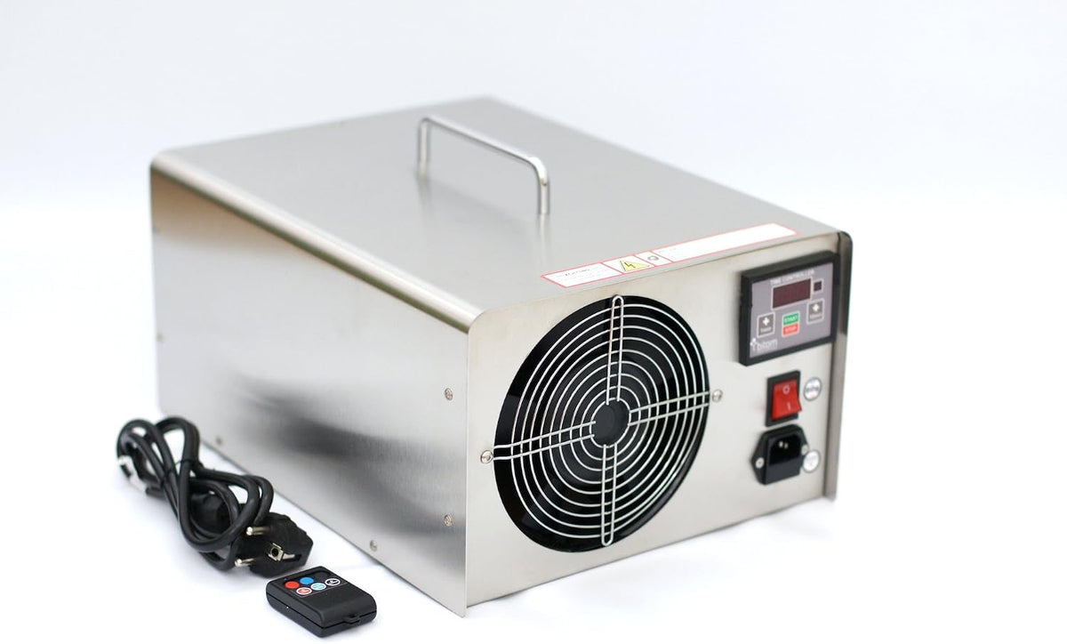 BITOM Dunstabzugshaube, Weiß, Profi Ozongenerator 60000mg/h 60 g/h Ozonisator Ozongerät