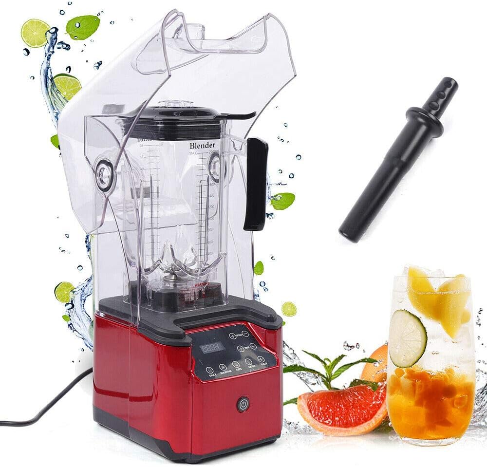 JAYEUW Eismaschine, 22 × 22 × 49 cm, 2200 W, <70 dB, 2,2 l, PC, Stahl, Kupfer, Schwarz