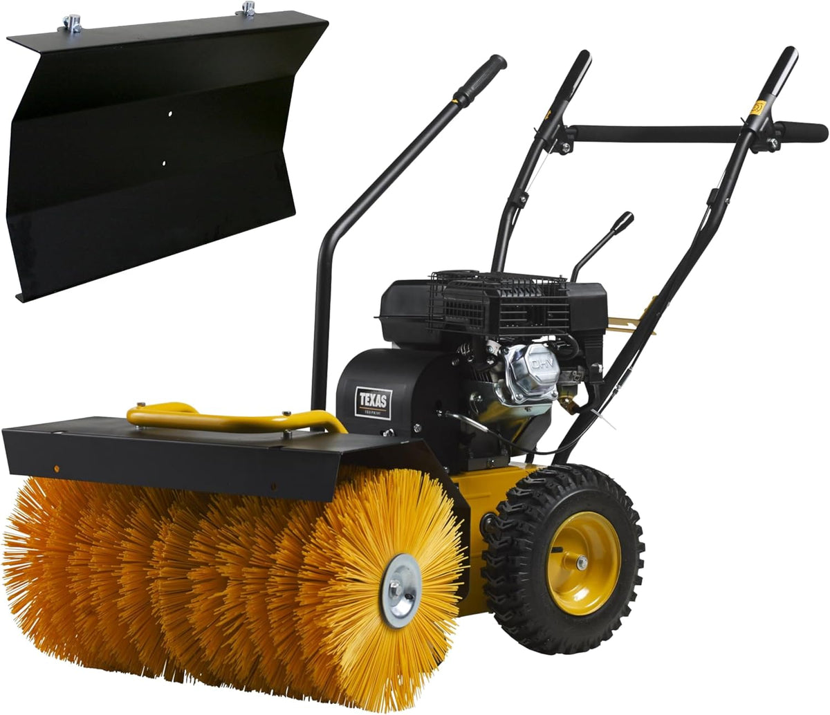 Texas Schneefräse, Schwarz, Handy Sweep 650TGE 2in1 212ccm E-Start Kehrmaschine Benz