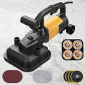 DUMIPME Elektrowerkzeug, 3800 W, Schwarz, Betonschleifmaschine, 4 Schleifköpfe, 6‑stufig einstellbar NoRod