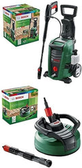 Bosch Hochdruckreiniger, Schwarz, UniversalAquatak + Terrassenreiniger AquaSurf