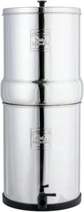 DOULTON Wasserfilter, 8,5 l, Silber, British Berkefeld Ultra Sterasyl Schwerkraft- system, Enthält 2 Ultra-Sterasyl Kartuschen