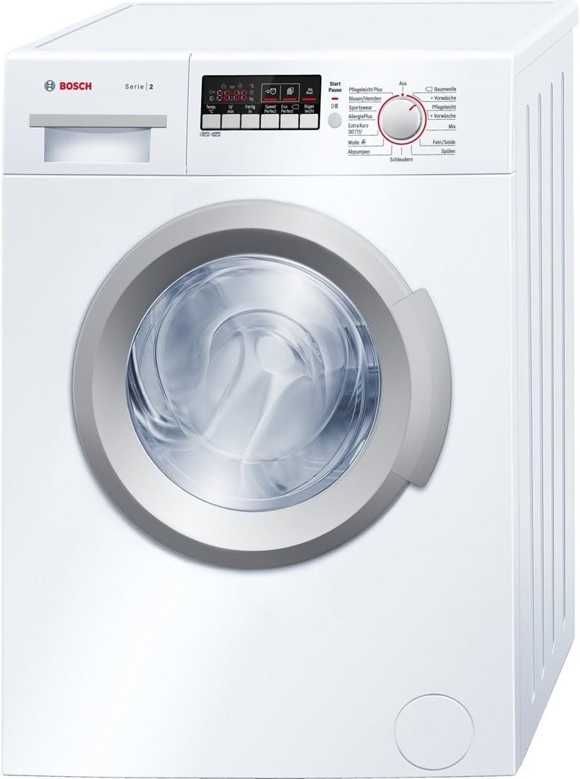 Bosch Waschmaschine, 6 kg, Weiß, WAB282H1 Frontlader / 1400 UpM /