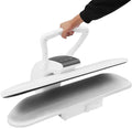 C-Juzarl Bügelpressen, 36 Zoll, 2200 W, Weiß, Dampfpresse Dampfbügelpresse mit Touchscreen, 5 Modi (Nylon, Seide