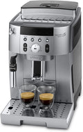 De'Longhi Kaffeevollautomat, Silber/Schwarz, Magnifica S Smart ECAM250.31.SB, Automatische Kaffeemaschine mit Milchaufschäumer
