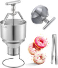 Manuelle Donut-Maker, Schwarz, Donut-Maschine, verstellbarer mit Multi-Speed-Steuerung und Trichterspender