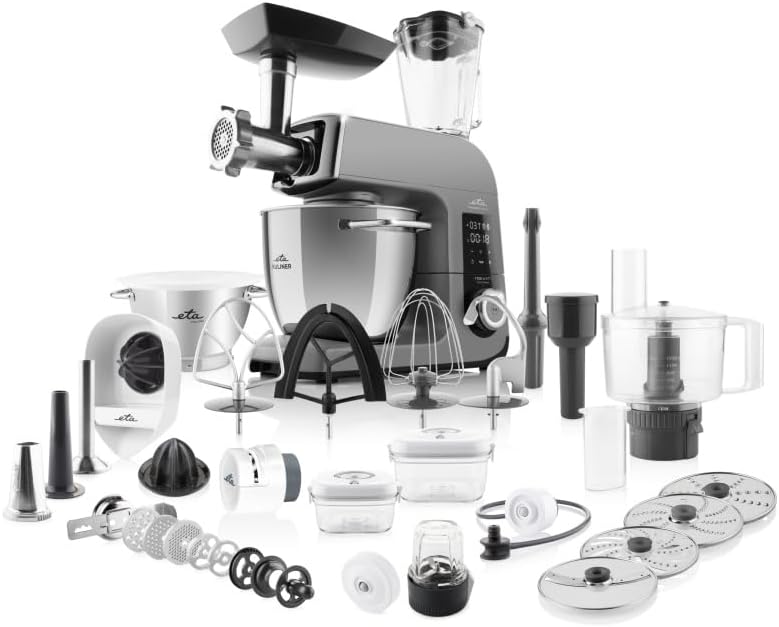 ETA Küchenmaschinen, Rührgeräte & Mixer, Schwarz, Gratus Kuliner II Vario Premium-Küchenmaschine