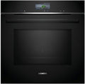 Siemens Backofen, 60 x 60 cm, Schwarz/Silber, iQ700 Smarte Einbau- Schwarz Edelstahl HM776GKB1