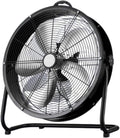 Industrieller Standventilatoren, Weiß, Trommelventilator, Hochgeschwindigkeits-Bodenventilator mit Kupfermotor
