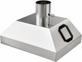 Edelstahl Dunstabzugshaube, Edelstahl, Silber, Abzugshaube Rauchgas, Industrie Staub Rauchsammler
