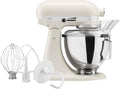 KitchenAid Universalküchenmaschinen, 4,3 L, Weiß, Classic Küchenmaschine mit Schwenkkopf, 10 Stufen mit Sanftanl
