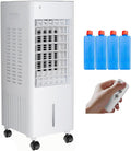 voyfu Sofa, 12 L, Grau, Evaporative Air Conditioner 4-in-1 Portable Air Cooler