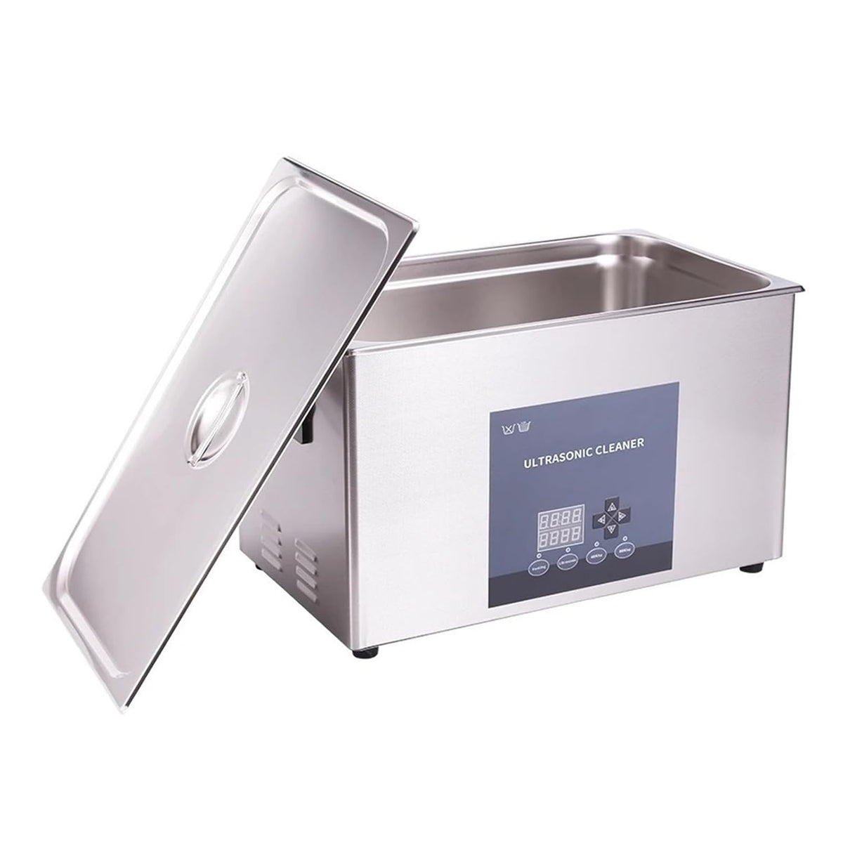 YFDGD Labor-Reinigungsartikel, 22 L, Schwarz, Doppel Frequenz Set Industrie Ultraschall Reiniger Maschine