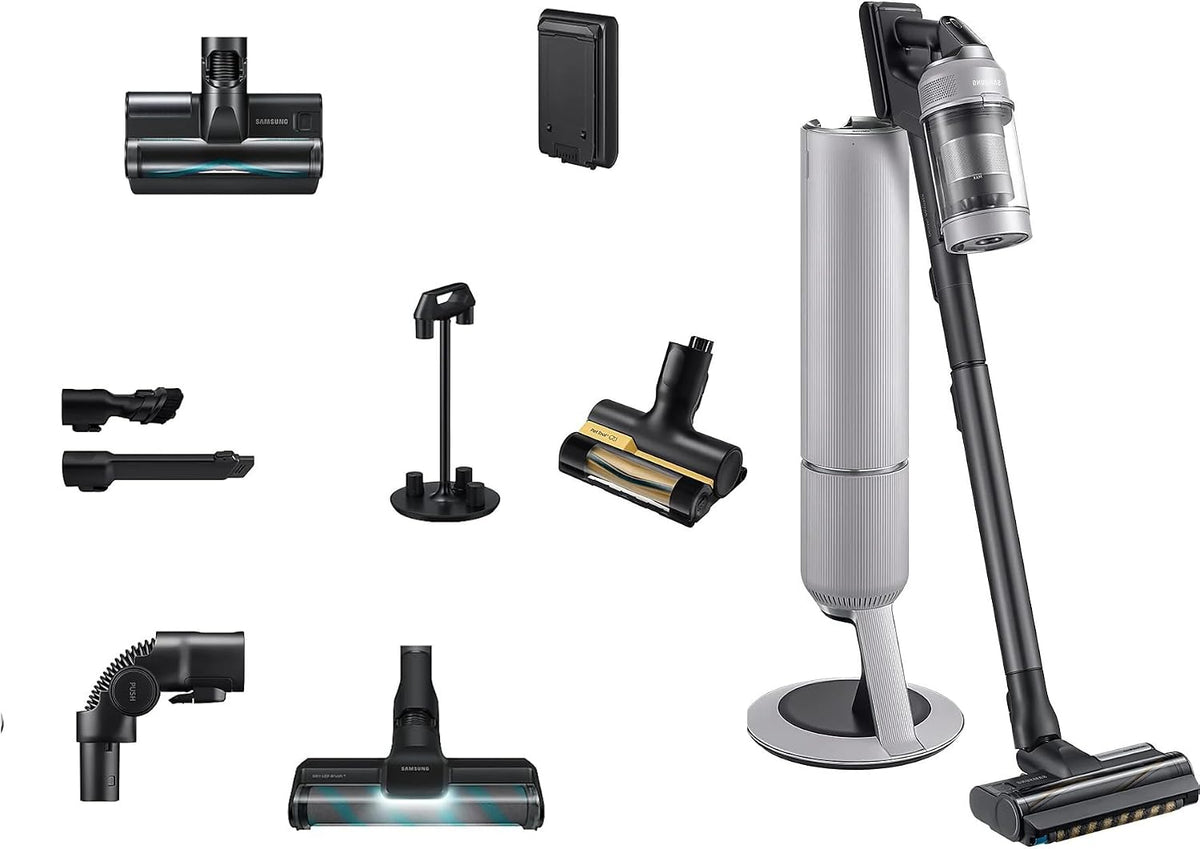 Samsung Staubsauger, 770 W, Schwarz, Akku-Hand BESPOKE AI Jet CompleteClean, VS80F28EFP/WD, beutellos