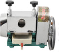 YILIKISS Mastizier-Entsafter mit einer Schnecke, Silber, Edelstahl Zuckerrohr-Entsafter, Manuelle Zuckerrohr-Saftmaschine