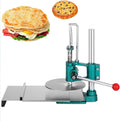 PWABAF Eisportionierer, 21 cm, Schwarz, Manuelle Teigpressmaschine, Hand-Pizzateig-Abflachungspresse, kommerzieller Teigroller
