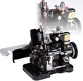 ShaiVrissian Overlock-Nähmaschinen, Schwarz, Heavy Duty Overlocker Overlock-Nähmaschine, Overlock Leder Overlock Maschinen