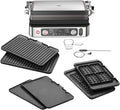 Braun Elektrische Tischgrills, Braun, MultiGrill 9 CG 9167, Kontaktgrill mit Grill-, Flach- und Waffelplatten und Temperaturfühler