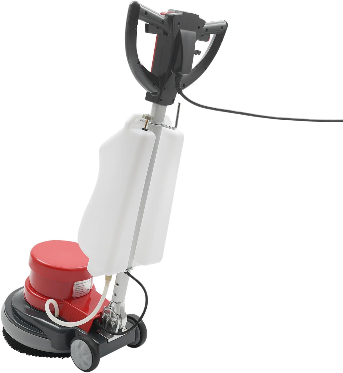 PattenlLevi Reinigungssets, ≤ 54 dB, 1100 W, 8 L, PP, Aluminium, Gummi, Braun, Elektrischer Bodenwischer mit VHarte und Weiche Bürste 4