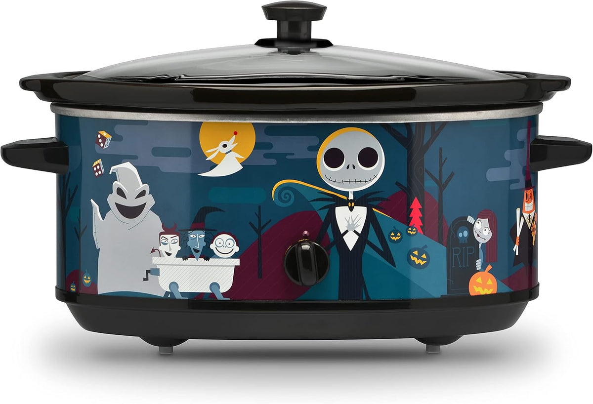 Disney Schongarer, Schwarz, Nightmare Before Christmas 7-quart Oogie Boogie Slow CookerQ