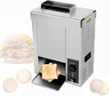 TPTAWF Brotbackautomaten, Edelstahl., Grau, Kommerzielle Burgermaschine, vollautomatische elektrische Maschine zum Backen