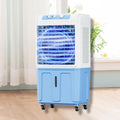 MYUYEE Mobiles Klimagerät, Weiß, Swamp Cooler Verdunstungsluftkühler mit großem Wassertank, tragbare Klimaanlage mit Eisbeutel