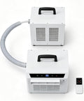 Kiboom Monitor, Weiß, Fensterklimaanlage, Intelligente Inverter-Fensterklimaanlage