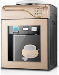 MCQMYXH Kühler & Wasserspender, Transparent, Tisch-Wasserspender, Wasserspender Für Heißes Und Kaltes Wasser, Trinkbrunnen
