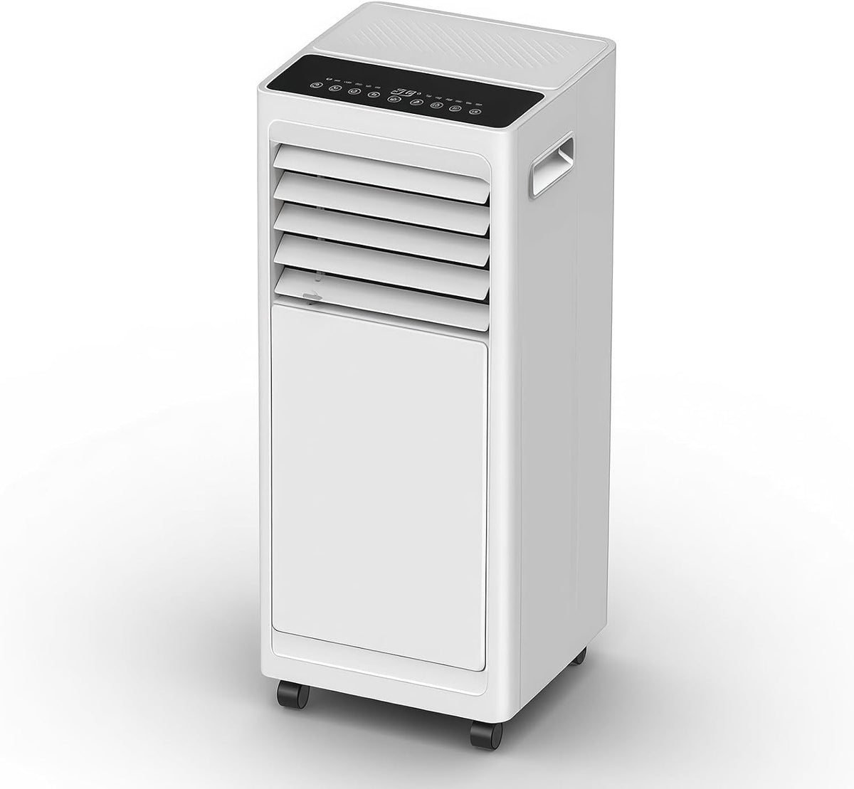 JIYINGHUI Klimaanlage, 301 m, 12 m, Weiß, Mobile 9000 BTU, Kühlen Entfeuchten Ventilieren, 24 Stunden Timer, Fernbedienung