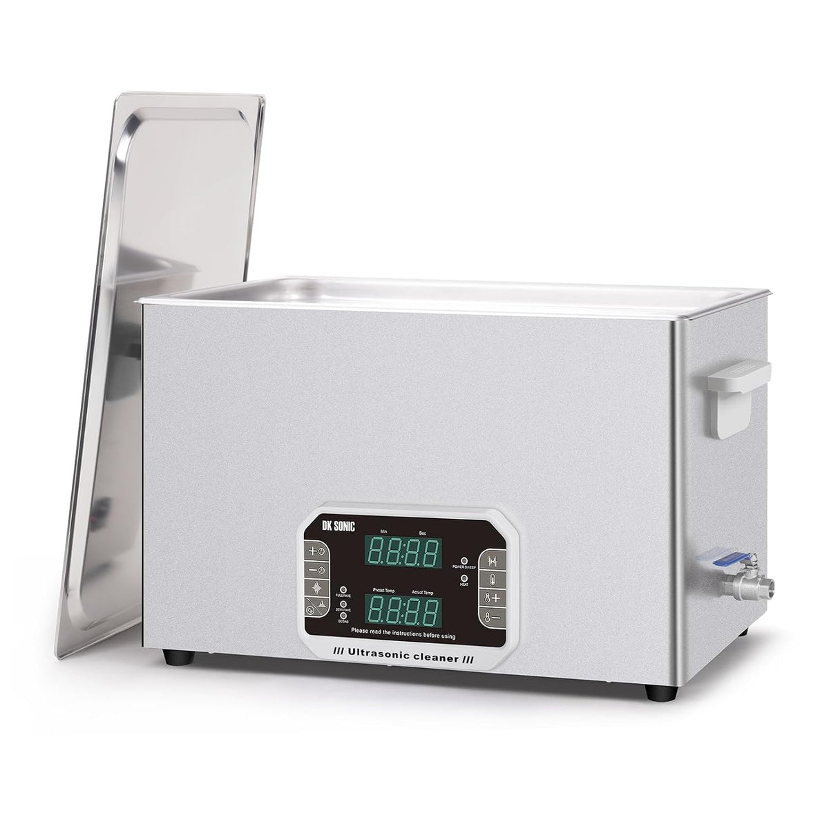 DK SONIC Labor-Reinigungsartikel, 600 W, 30 L, Schwarz, Ultraschallreiniger, Hochleistungs-Ultraschallreinigungsgerät mit Timer