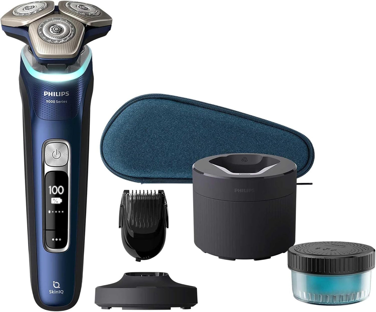 PHILIPS Rotationsrasierer, Silber, SHAVER Series 9000 Limited Edition 9000 Series S9980/59
