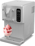 Klarstein Eismaschine, 1,5 L, Weiß, Sweet Sundae - 3-in-1 Für Eiscreme, Milchshakes & Smoothies, Tank, Touch-Display