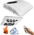Treeligo Mobiles Klimagerät, Weiß, Dachklimaanlage für Wohnmobile 9500 BTU Heizung & Kühlung, 12 Volt DC AC, bürstenlose Kompressoren