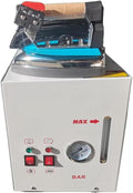 ZenSeFarin Dampfglätter, 1600w, 900w, 4 L, Schwarz, Industrielle Dampfbügelstation Mit Leistung, Boiler, Bügelkopf