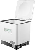 BREXOLP Tischgeschirrspüler, 42 x 38 x 46 cm / 16.53 x 14.96 x 18.11in, 1500 W, 60 l, PP, 304 Edelstahl, Silber