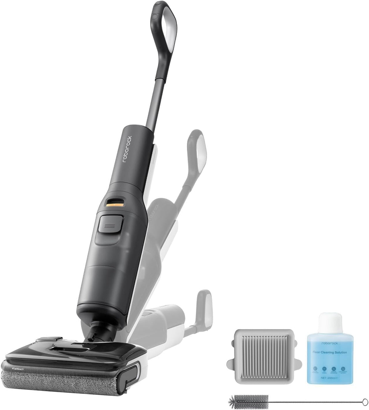 roborock Staubsauger, Schwarz, F25 LT Nass Trockensauger, 60 Min Laufzeit, 20.000 Pa
